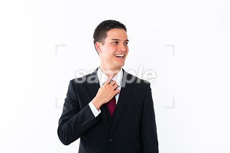 ビジネスマンの男性の爆笑の顔 a0011010PH