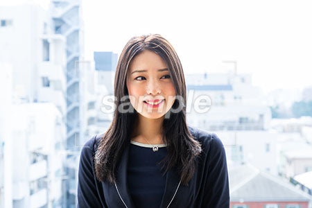 働く女性の笑顔 a0040001PH