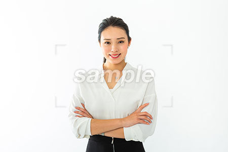 働く女性の笑顔の表情 a0040467PH