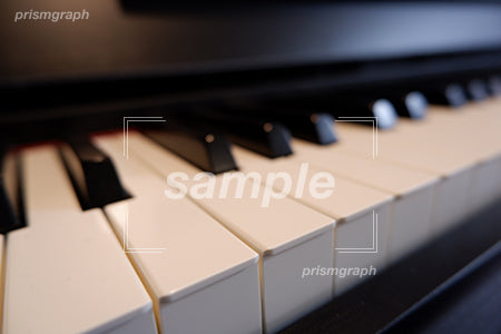 楽器ピアノの鍵盤を近影 b0040010PH