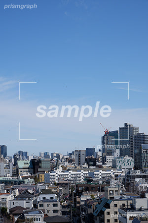 東京のビジネス街と空 b0060006PH