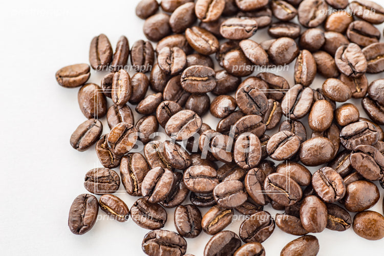 コーヒー豆を並べた c0150018