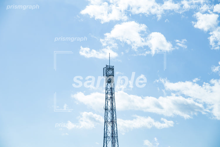 鉄塔と青い空 s0020006